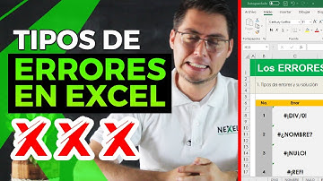 ❌ TODOS los tipos de ERRORES en Excel [✅ SOLUCIONADOS ]