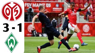 FSV Mainz 05 vs Werder Bremen 3-1 - All Goals & Resumen Highlight 2020