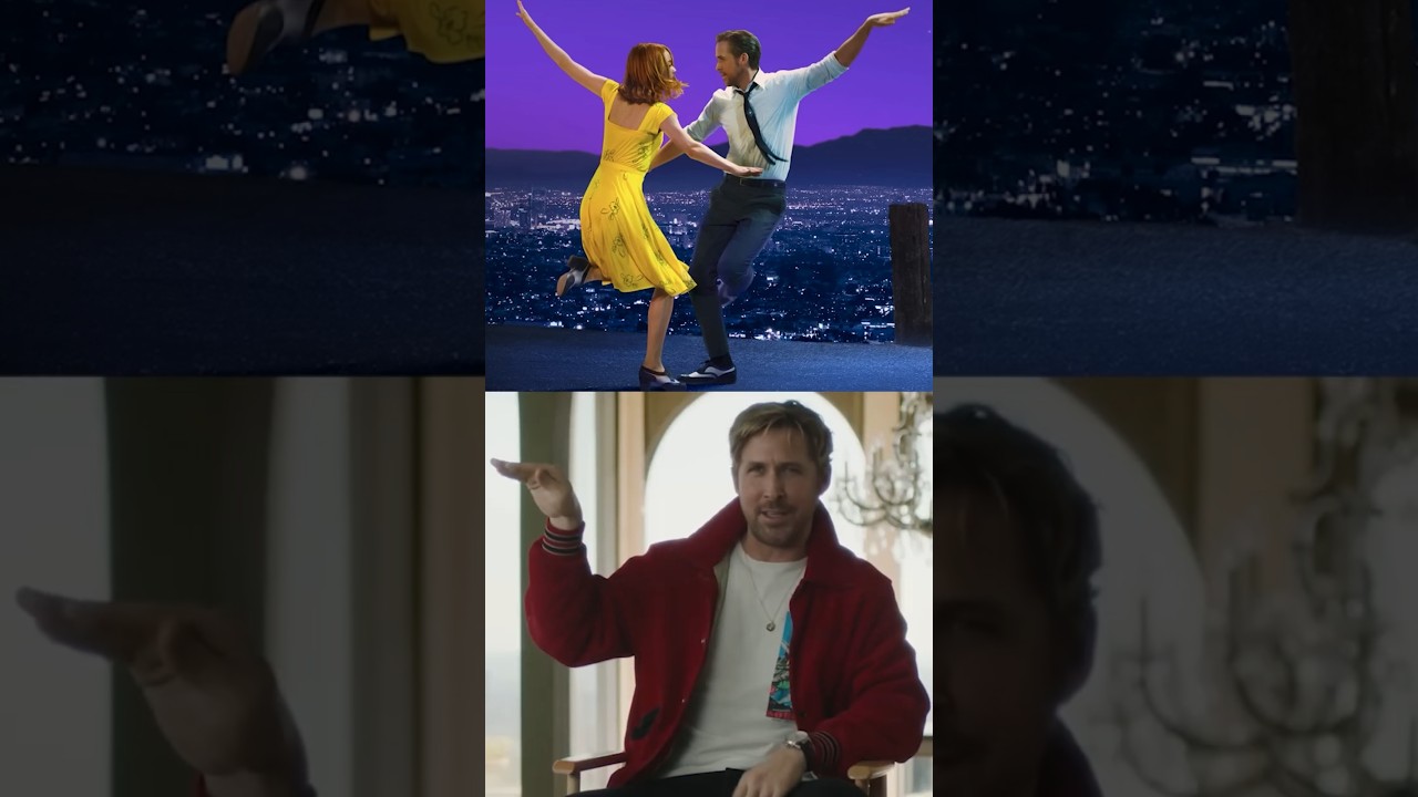 Why did this HAUNT Ryan Gosling? #lalaland #ryangosling #movieposter