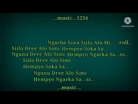 Siilo Dree Alo  Lyrical Track  Hage Komo  Apatani Song