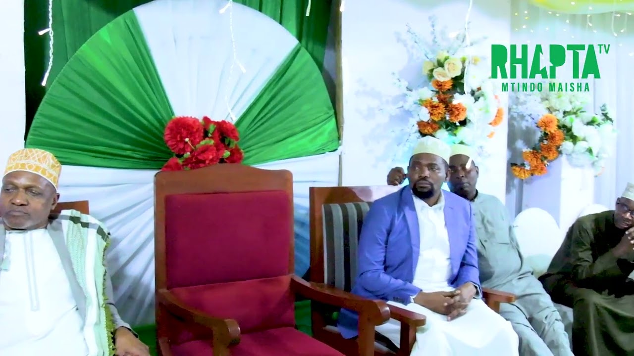 Sheikh Issa Othman Issa Akitoa Shukrani Kwenye Maulid ya Al-Madrasatul Tarbiya Kijitonyama,