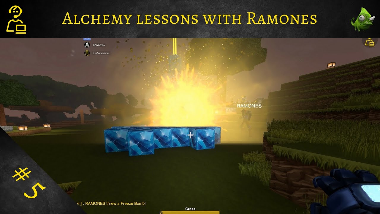 Creativerse Adventures - Episode # 5 - Alchemy lessons with Ramones ...