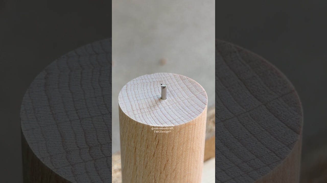 A Clever Trick for Dowel Joints with Nails 
