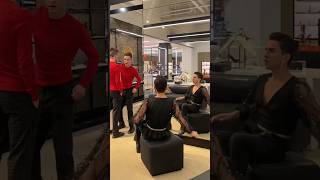 EPIC mirror prank ⚡️ Twins HAVING FUN 🤣 Haha #shorts