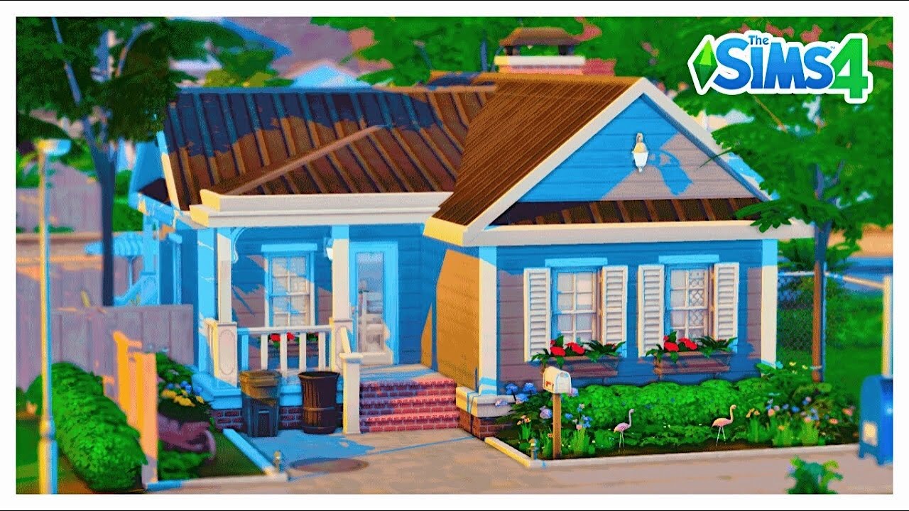 CASA INICAL #2 - Jogo Base 🏡 │ The Sims 4 │ (Speed Build)