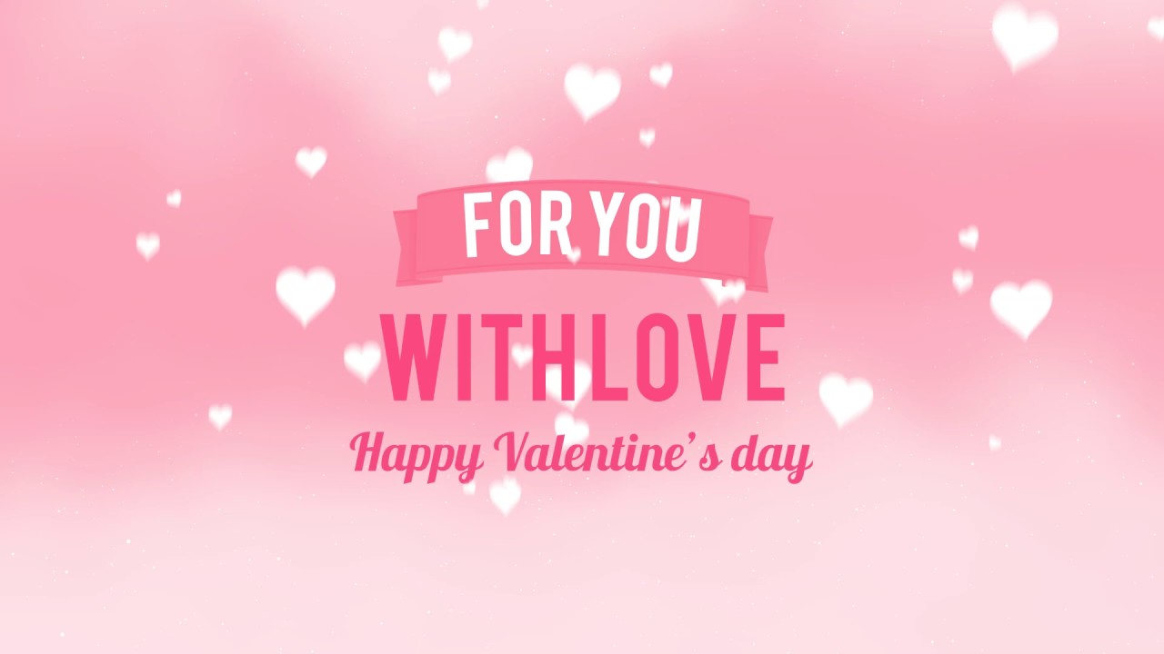 Je vais créer une vidéo romantique pour Le jour de la Saint-Valentin