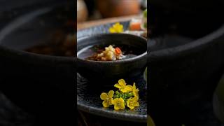 Crispy Japanese Nanohana Spring Rolls ASMR | Spring Harumaki 🌯 #Shorts