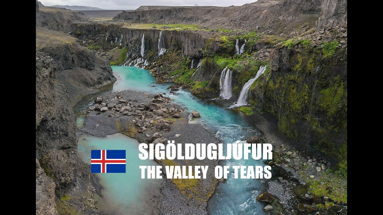 The Sigöldugljúfur Canyon - the Valley of Tears, Iceland — Sigoldugljufur Canyon, Iceland — video poster