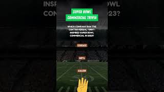 SUPER BOWL COMMERCIAL TRIVIA! 🏟️🏈 #trivia #quiz #commercial #superbowl Profile