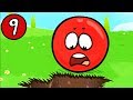 КРАСНЫЙ ШАРИК против чёрного квадрата ЧАСТЬ #9 игра Red Ball 4 на канале Мистер Игрушкин