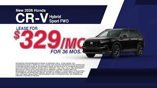 Get Memorial Day savings ALL MONTH LONG at Hughes Honda!