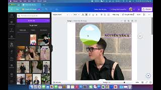 HƯỚNG DẪN TẠO THIỆP MỜI TRÊN CANVA - (Chèn ảnh theo khung) screenshot 4