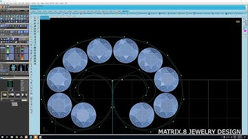 How to make 3D gemvision jewelry design matrix 8 PART.1