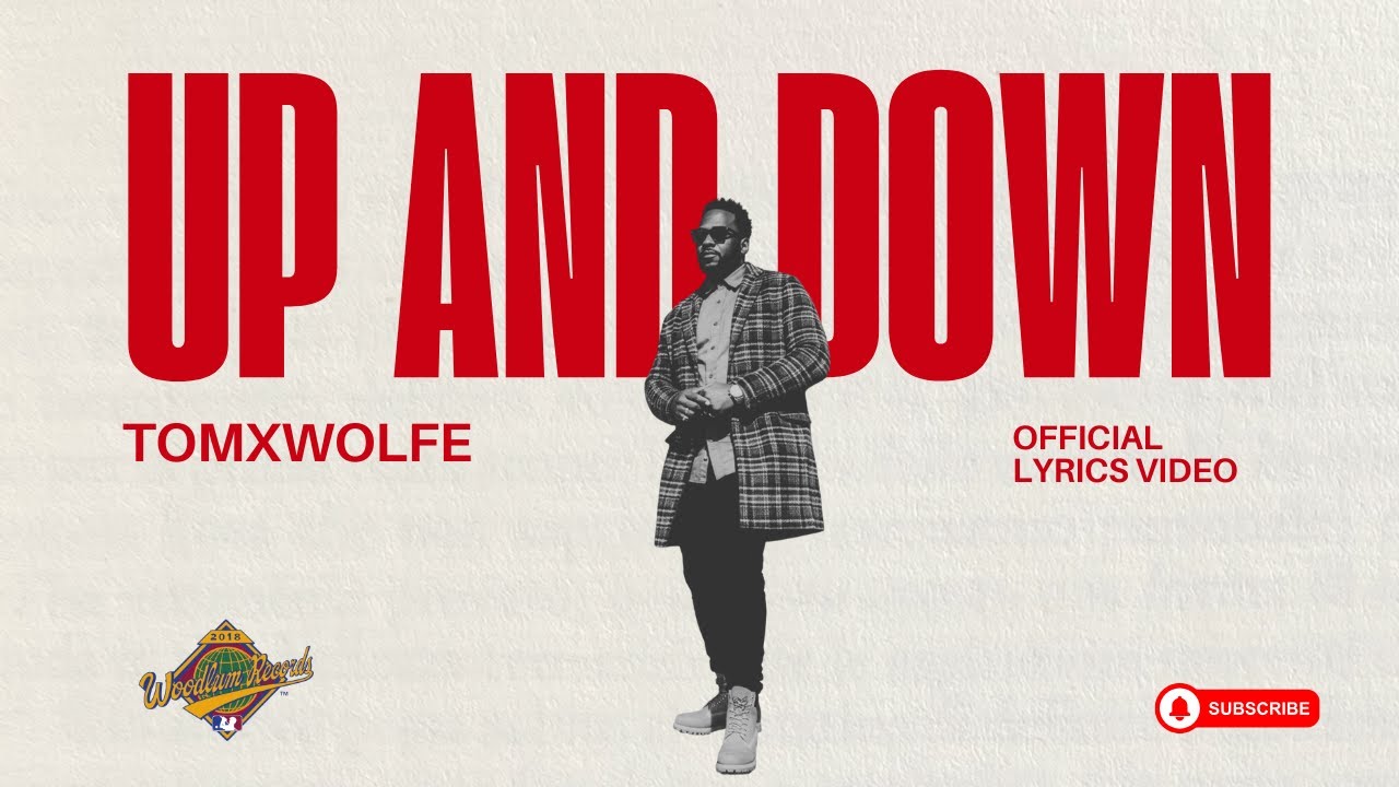 UP & DOWN – TOM X WOLFE (Official Lyric Video) | Sensual R&B / Alternative R&B / Contemporary R&B