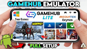 NIEUW 🔥 GAMEHUB EMULATOR LITE 5.1.0 - INSTELLINGEN/BESTE INSTELLINGEN/GAMEPLAY | BESTE WINDOWS EM...