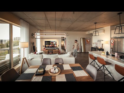 Modern Apartment Tech Tour - Living in a Condo 2023 !