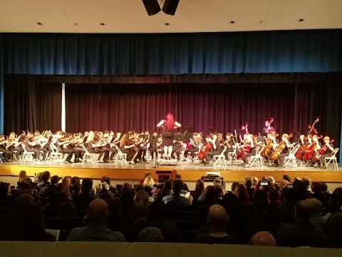 Forsythe middle school orchestra