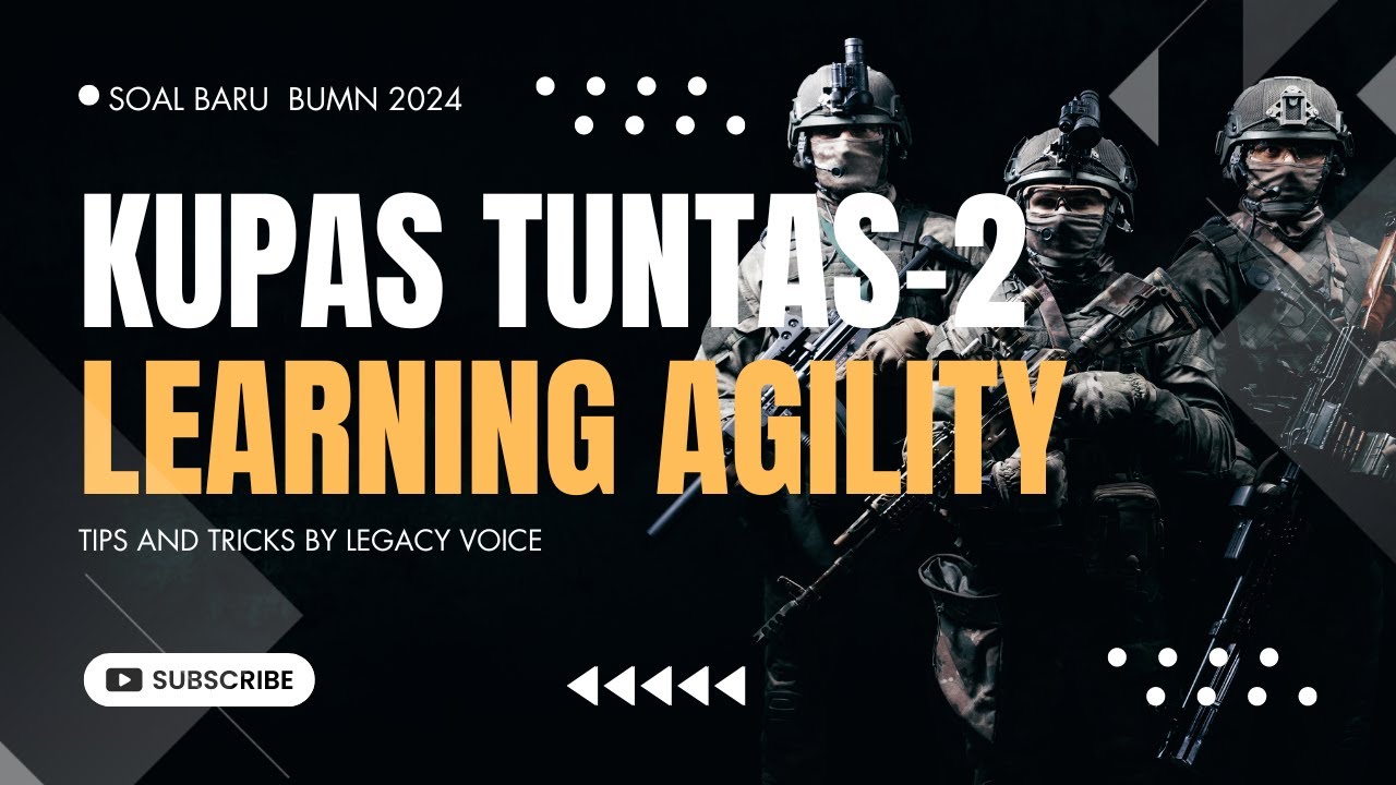 The Learning Agility Test for BUMN & How To Pass It (BUMN 2024) - YouTube
