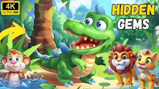 Hidden Gems 🦁 Colorful Jungle Adventures 🐊 Kids Story Adventure 🐒 Kids Storytime 🌈📚