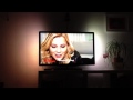 Das perfekte Model Philips 42 PFL 8606 mit Ambilight  aufgenommen mit IPhone 4S