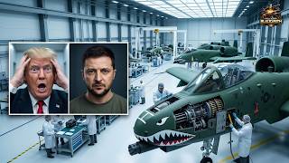Inside the A-10 Warthog Factory Process: Building US Tank Killer (Full Process)