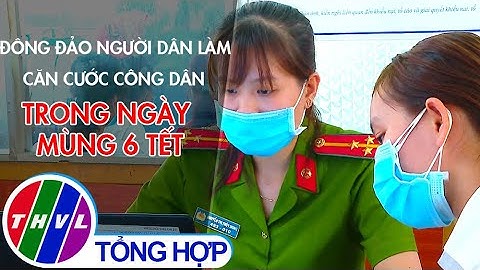 Đông đảo người dân làm căn cước công dân trong ngày mùng 6 Tết