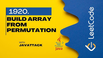 1920. Build Array from Permutation | Java | Leetcode |
