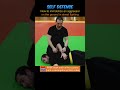 How to immobilize an aggressor on the ground in street fighting (Self defense) N°2 #shorts