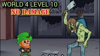 Lep's World Z BOSS FIGHT NO DAMAGE | World 4 Level 10 | playtrough screenshot 1
