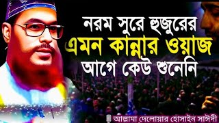 নরম সুরে হুজুরের কান্নার ওয়াজ || আল্লামা দেলোয়ার হোসাইন সাঈদী || Allama Delwar Hossain Saidi Waz screenshot 5