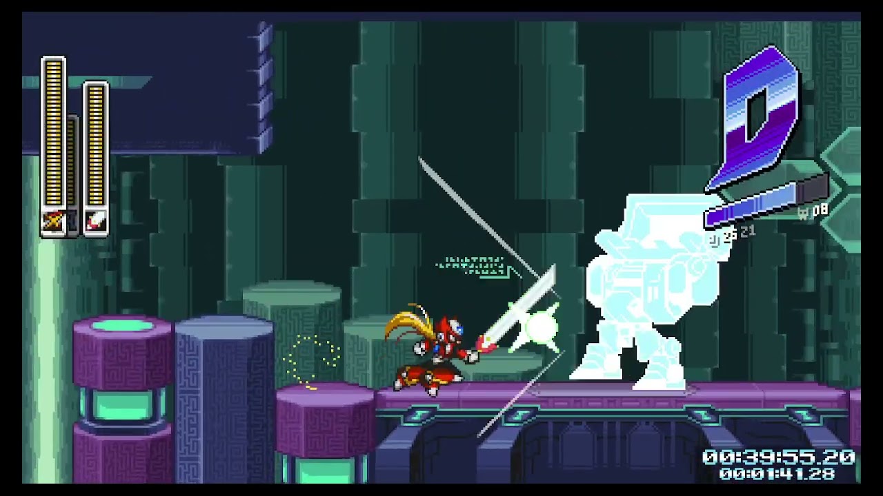 MMX8 Demake | Touch Mod v1.2+ | White Axl/Sunflower Collectable