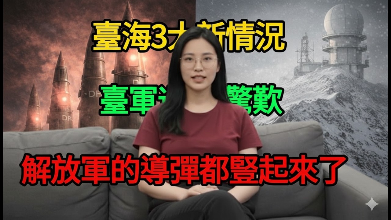 臺海3大新情況，解放軍導彈深夜豎起，臺軍中將嚇出一身冷汗！賴清德高山「求救」，特朗普卻開出200億「賣命單」！#麥子說事 #時事熱點 #時事評論