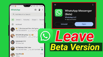 WhatsApp Beta Version Kaise Leave Kare | WhatsApp Beta Kaise Hataye