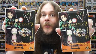Opening Demon Slayer Mystery Mini Swords