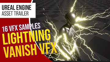 UE5 l Lightning Vanish VFX l 5-Minute VFX Tutorial l Unreal Engine 5 (Trailer)