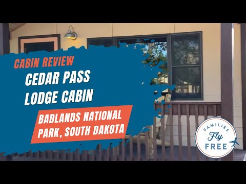 Badlands | Cabaña Cedar Pass Lodge | Cama queen size | Recorrido y reseña