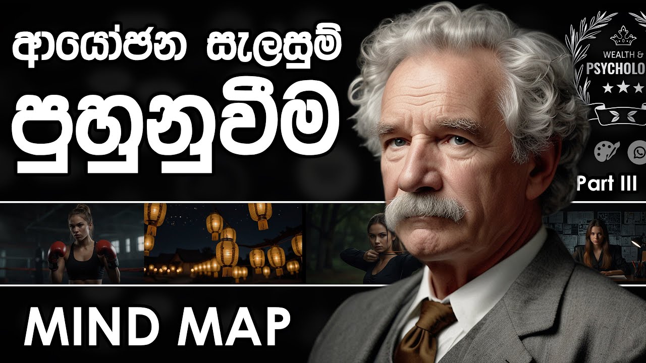 Procedure for a Mind Map | Setting SMART Goals Sinhala