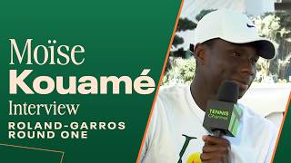 17-year-old Moise Kouame talks special first win at a Grand Slam | 2026 Roland Garros