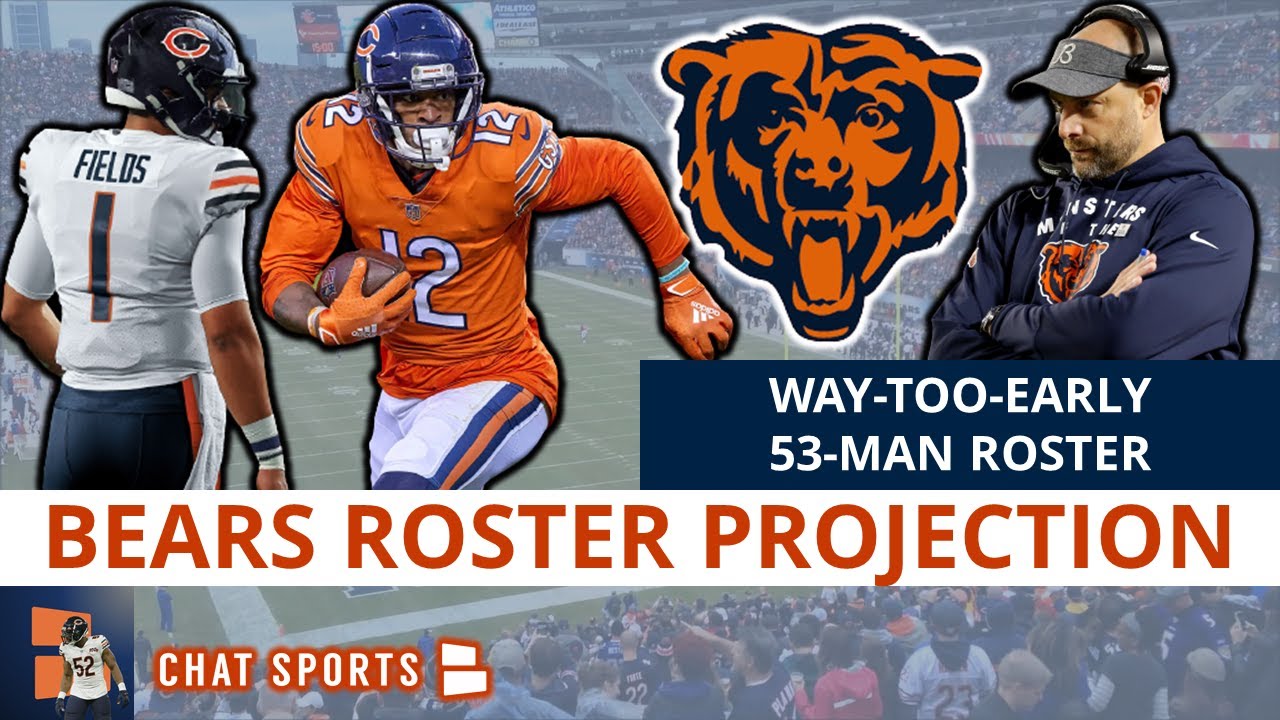 Chicago Bears 53Man Roster Projection Way Too Early Edition Following