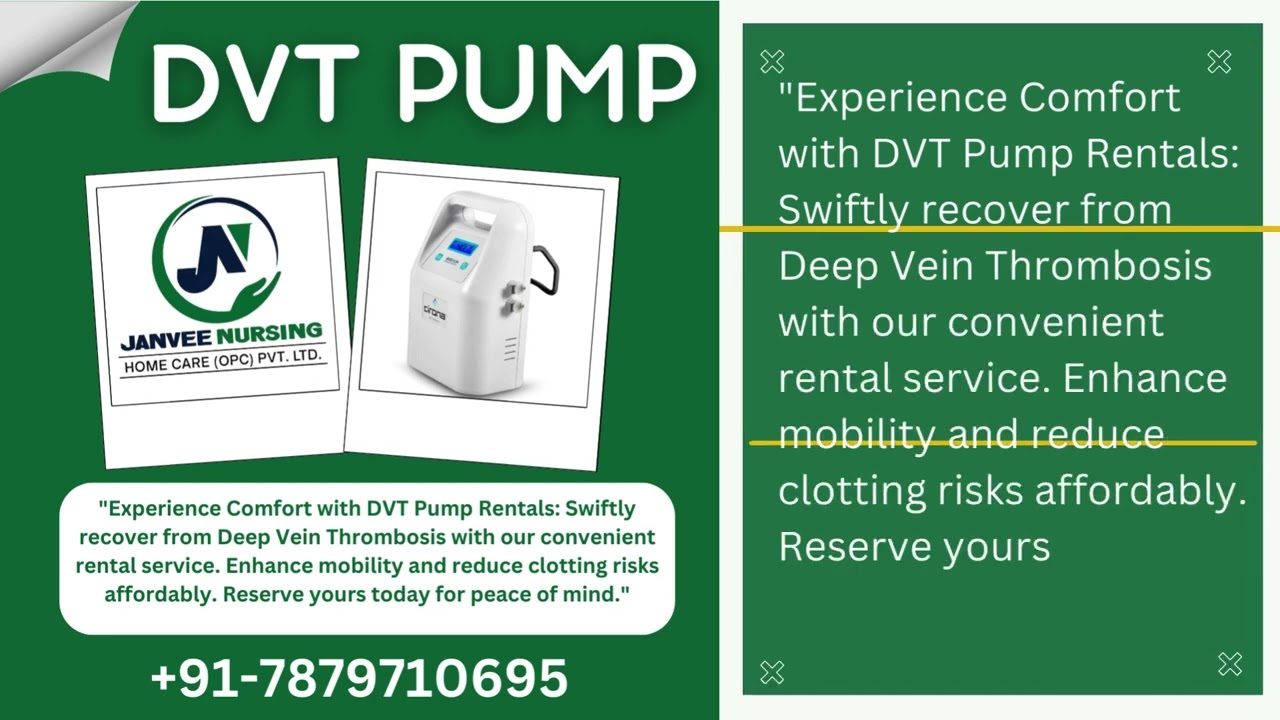 DVT PUMP ON RENT IN DELHI