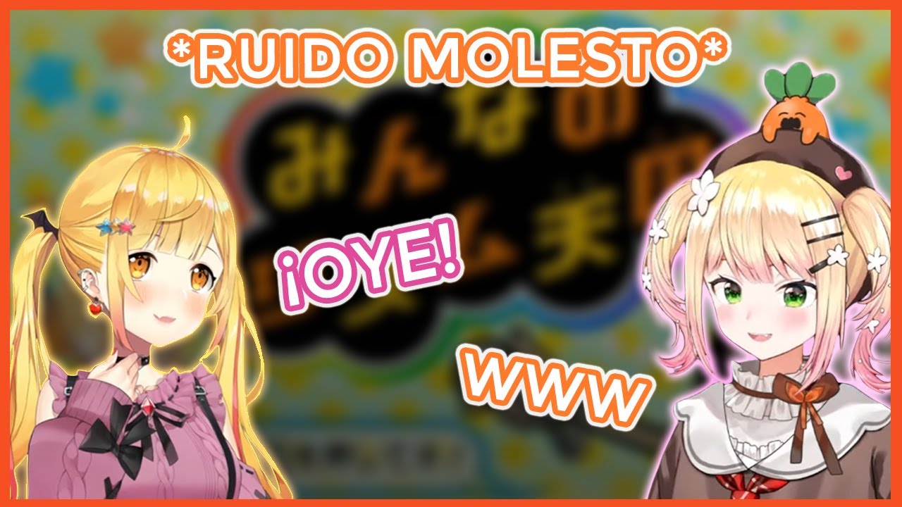 【Hololive】¡Nene molesta a Mel en Rhythm Heaven!【Sub Español】