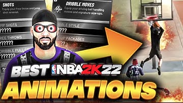 Best ANIMATIONS For Every Build In NBA 2K22 | Best Jumpshots, Dunks, Dribble Moves & More
