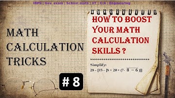 #8 | Hacks of Maths | Math calculation tricks | By Brijesh Sharma