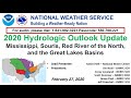 February 27, 2020 NWS Spring Hydrologic Outlook Webinar for Partners