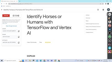 Identify Horses or Humans with TensorFlow and Vertex AI #gcp #arcade #qwiklabs #googlecloudplatform
