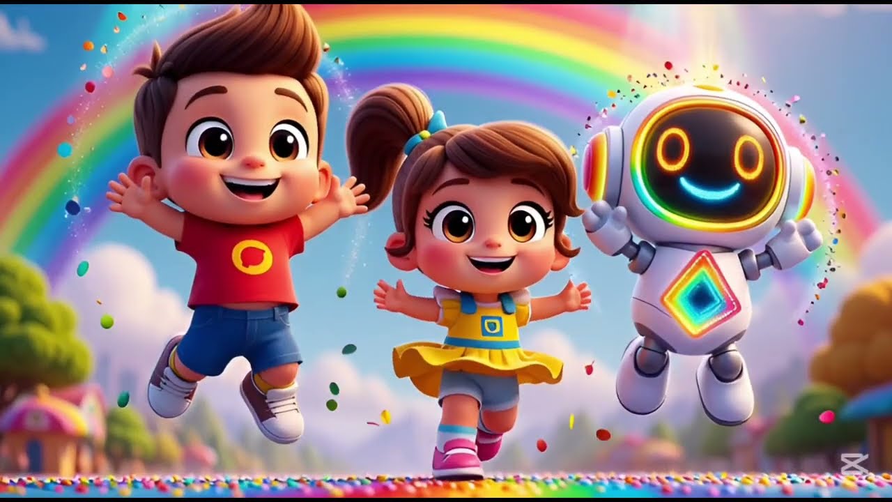 COLOR POP & SHAPE HOP! 🔵⭐  song for kids and toddlers