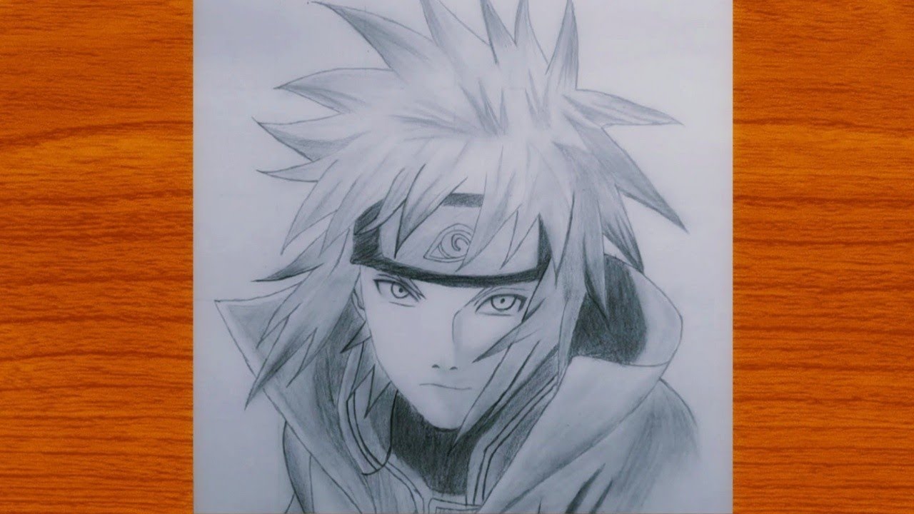 Drawing/Naruto/pencil sketch (step by step) Udaydeepta art's 