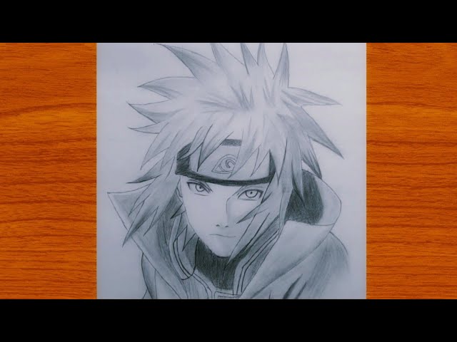 Drawing/Naruto/pencil sketch (step by step) Udaydeepta art's 