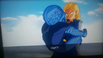 Dragonball Z Burst Limit Saibaman Burst Rush and Self Destruct on Android 18 Ryona