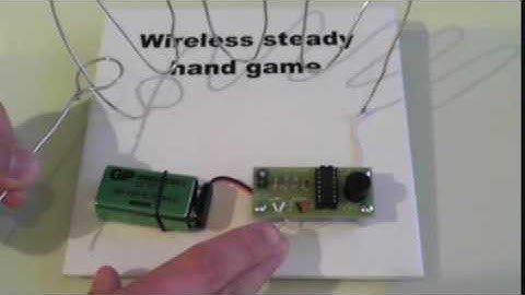 Wireless steady hand game - www.kitronik.co.uk